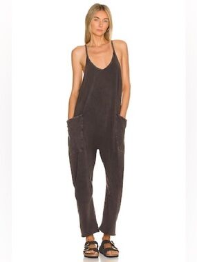 FP Movement Hot Shot Onesie in Washed Black
